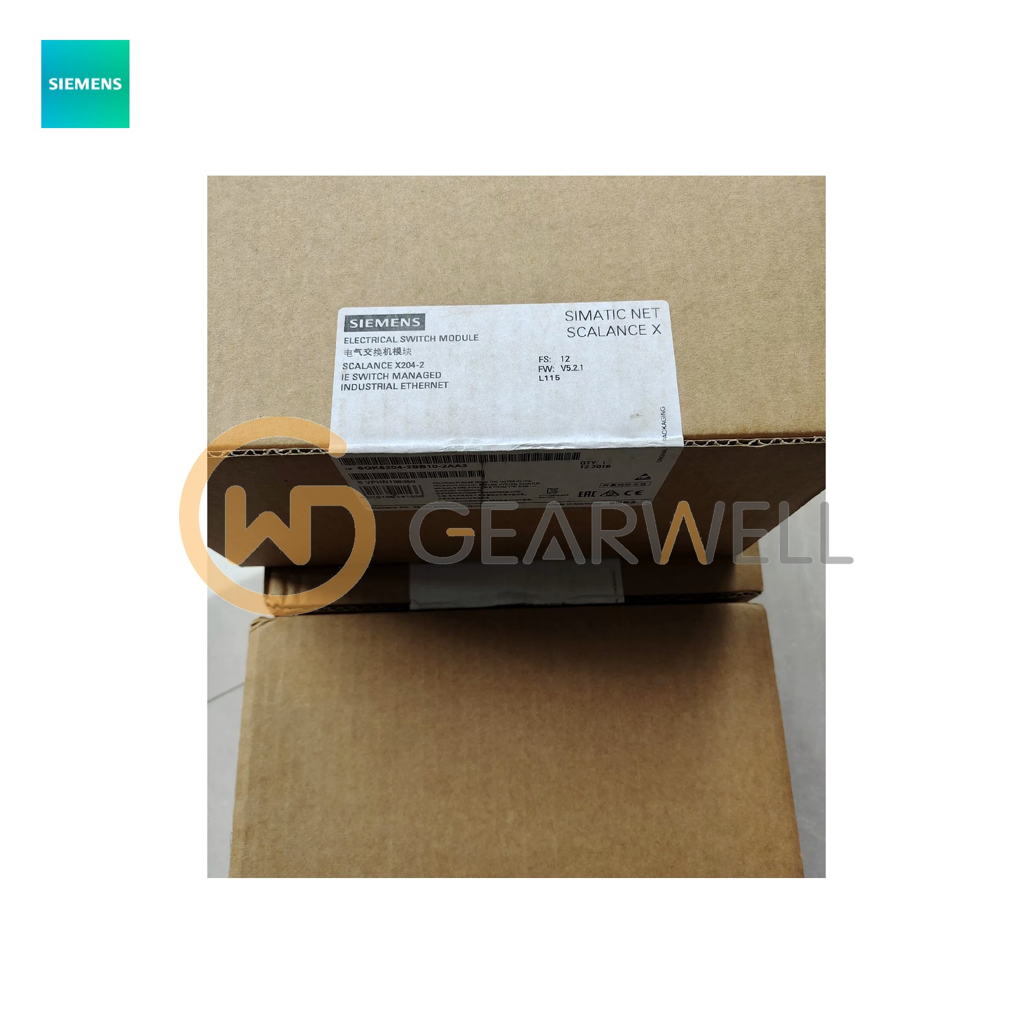 Siemens 6GK5204-2BB10-2AA3 industrial Ethernet switch industrial automation parts image 3