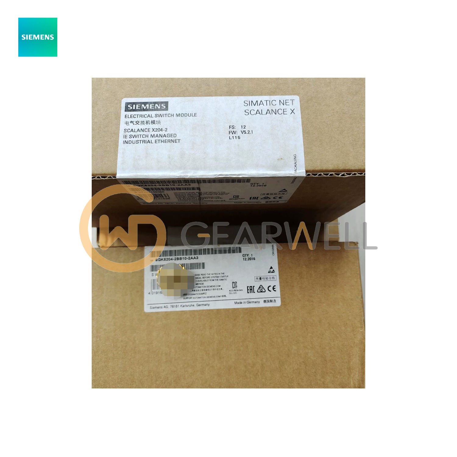 Siemens 6GK5204-2BB10-2AA3 industrial Ethernet switch industrial automation parts image 4