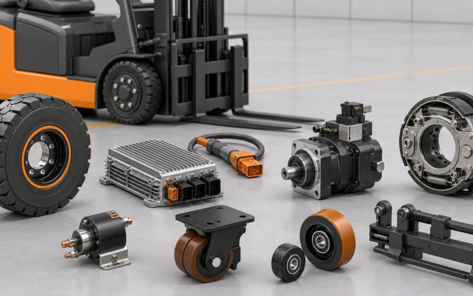 Forklift spare parts category