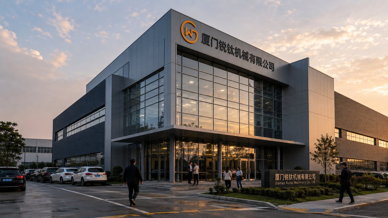 Gearwell Machinery company exterior in Xiamen