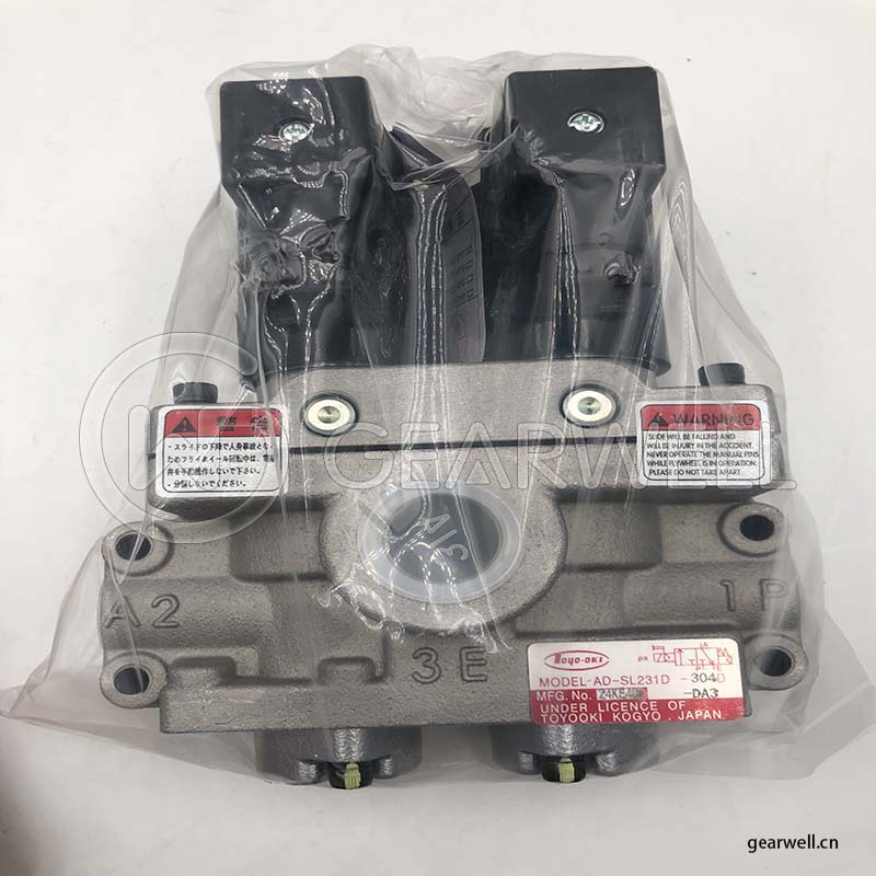 TOYOOKI AD-SL231D-304D dual solenoid valve
