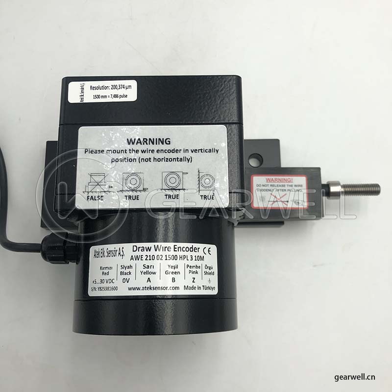 ATEK AWE 210 02 1500 HPL 3 10M Incremental Encoder