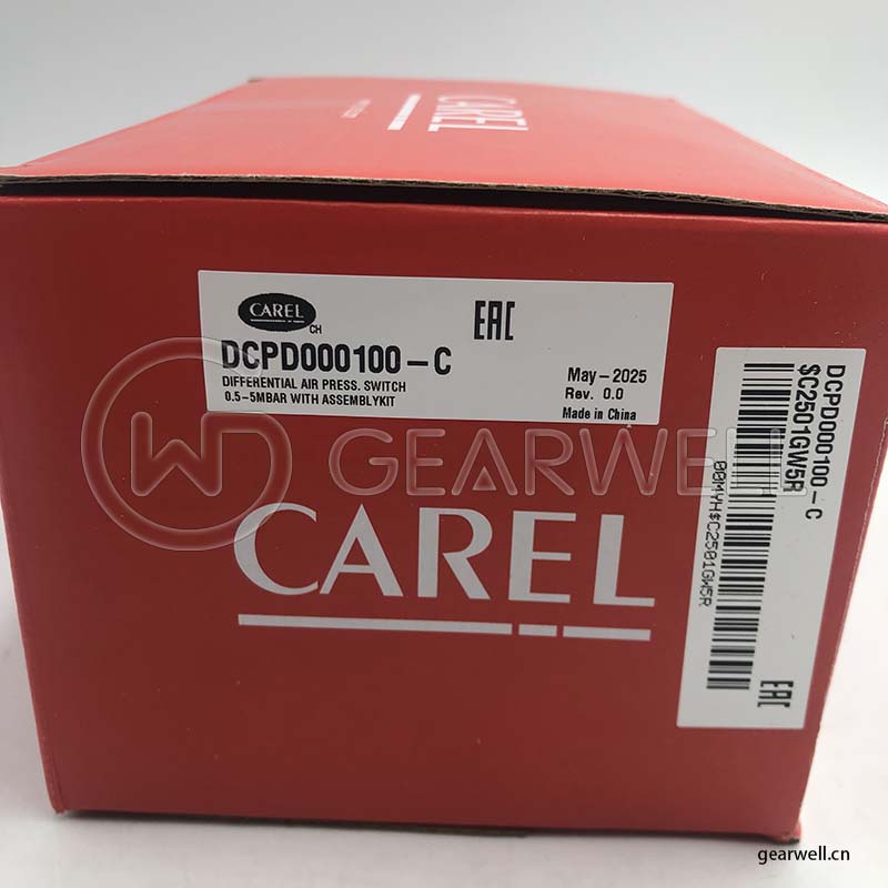 CAREL DCPD000100-C Air differential pressure switch