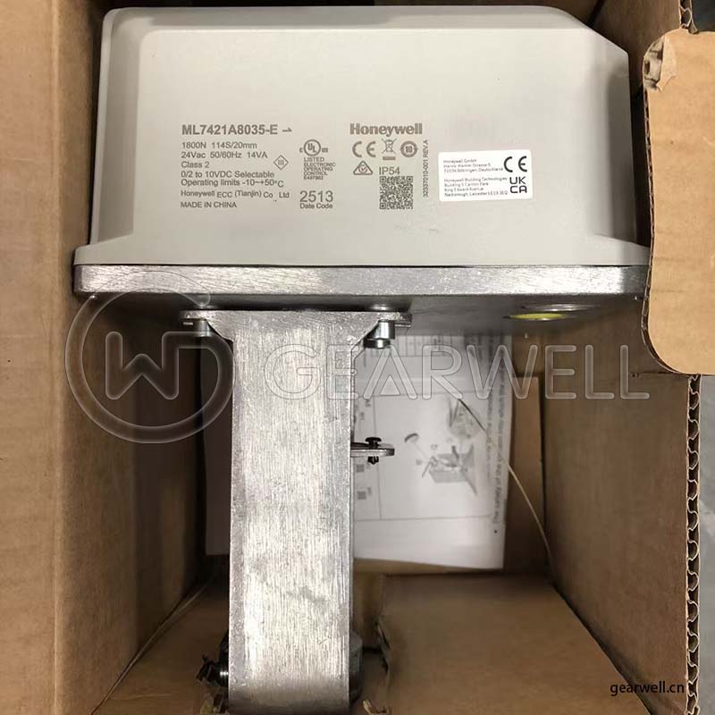 Honeywell ML7421A8035-E ELECTRIC LINEAR VALVE ACTUATOR