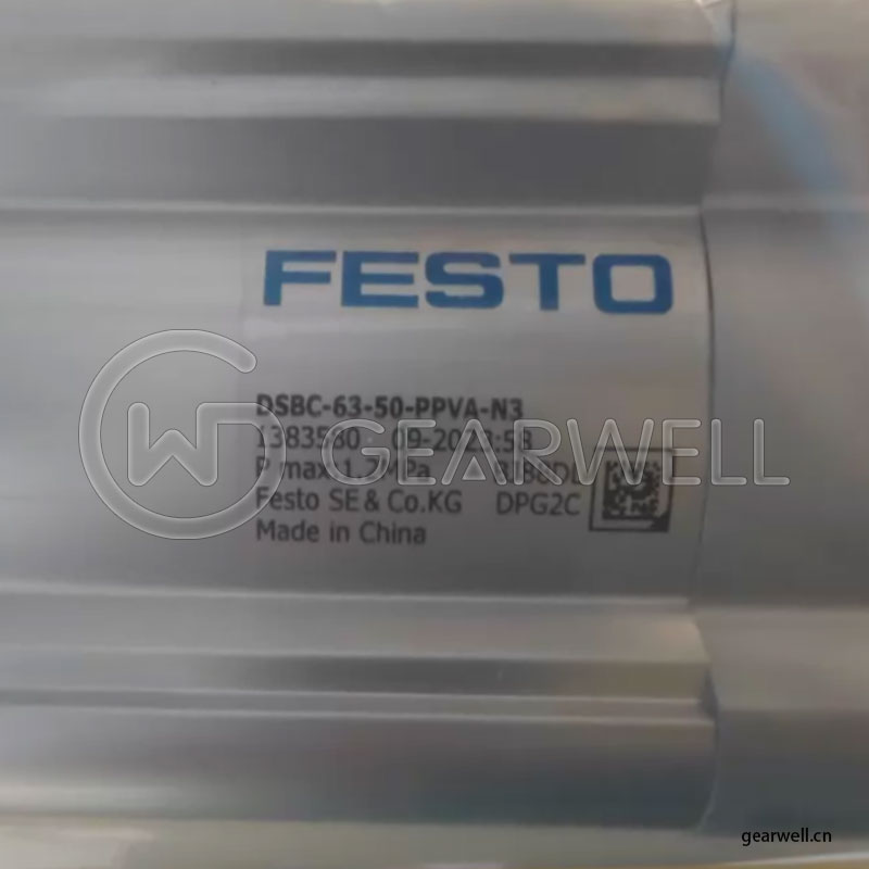 FESTO DSBC-63-50-PPVA-N3 Pneumatic Piston Rod Cylind