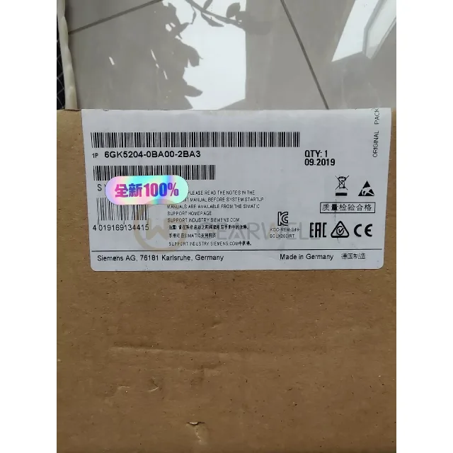 Siemens 6GK5204-0BA00-2BA3 Industrial Ethernet Switch industrial automation parts image 1