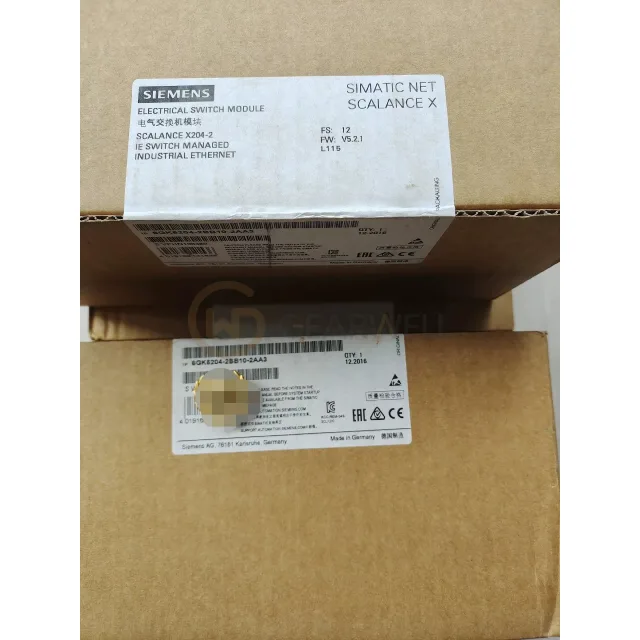 Siemens 6GK5204-2BB10-2AA3 Industrial Ethernet Switch industrial automation parts image 1