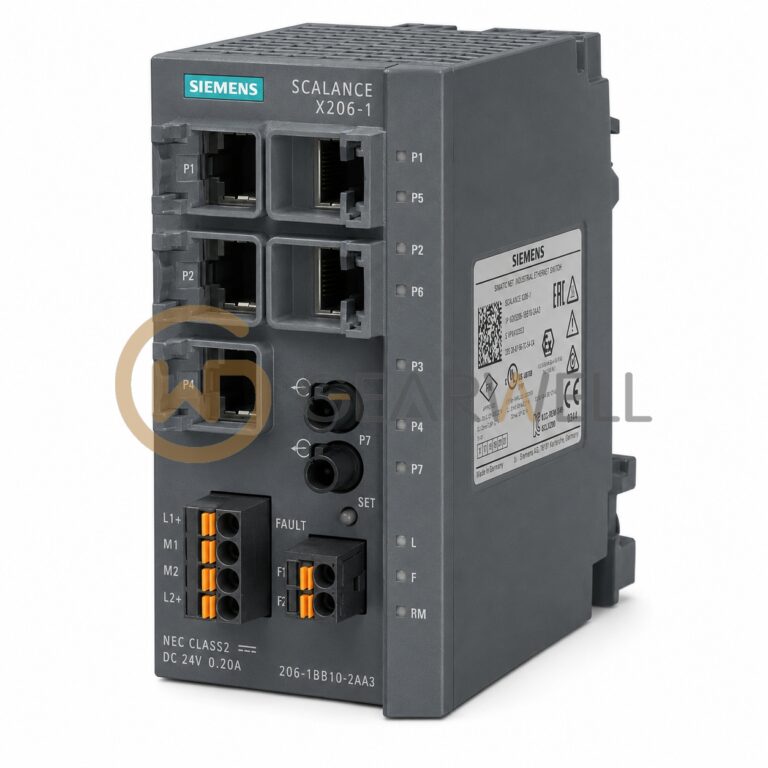 Siemens 6GK5206-1BB10-2AA3 Industrial Ethernet Switch industrial automation parts image 2