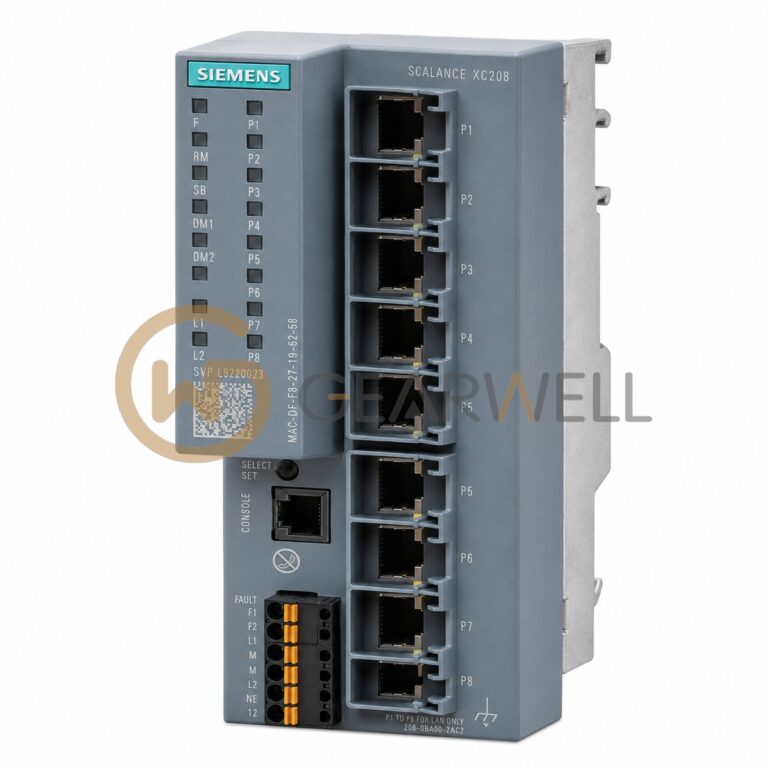 Siemens 6GK5208-0BA00-2AC2 Industrial Ethernet Switch industrial automation parts image 2