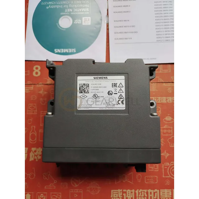 Siemens 6GK5208-0BA10-2AA3 Industrial Ethernet Switch industrial automation parts image 1
