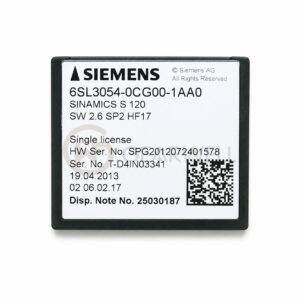 Siemens 6SL3054-0CG00-1AA0 Drive Module