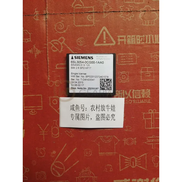 Siemens 6SL3054-0CG00-1AA0 PLC I/O Module industrial automation parts image 1