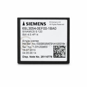 Siemens 6SL3054-0EF00-1BA0 Memory Card