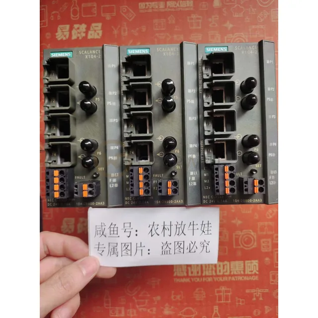 Siemens X104-2 Industrial Ethernet Switch industrial automation parts image 1