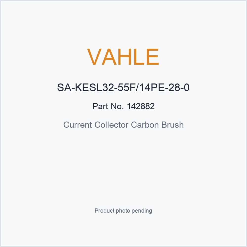 VAHLE SA-KESL32-55F/14PE-28-0 142882 Current Collector Carbon Brush