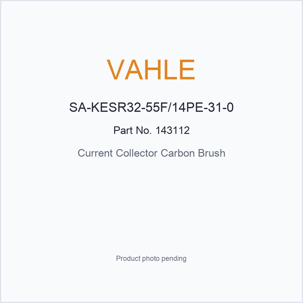 VAHLE SA-KESR32-55F/14PE-31-0 143112 Current Collector Carbon Brush