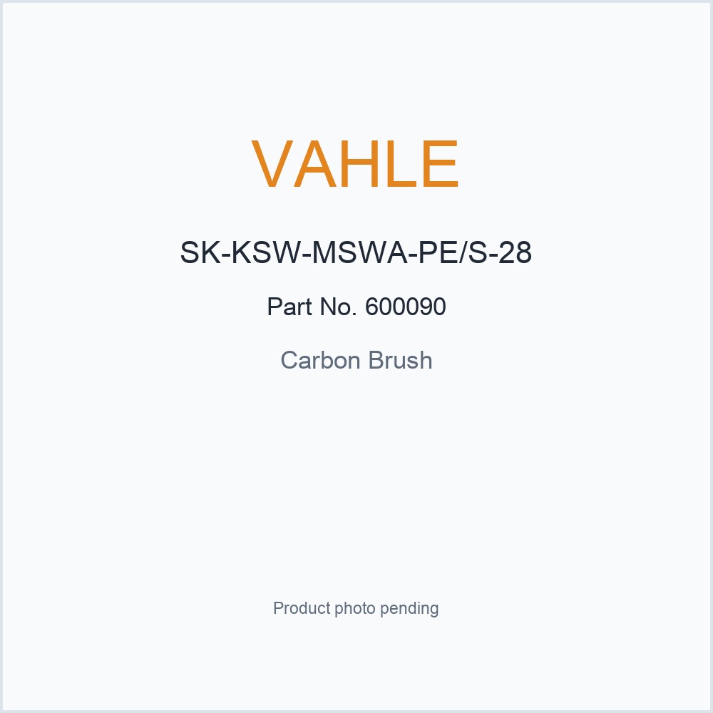 VAHLE SK-KSW-MSWA-PE/S-28 600090 Carbon Brush