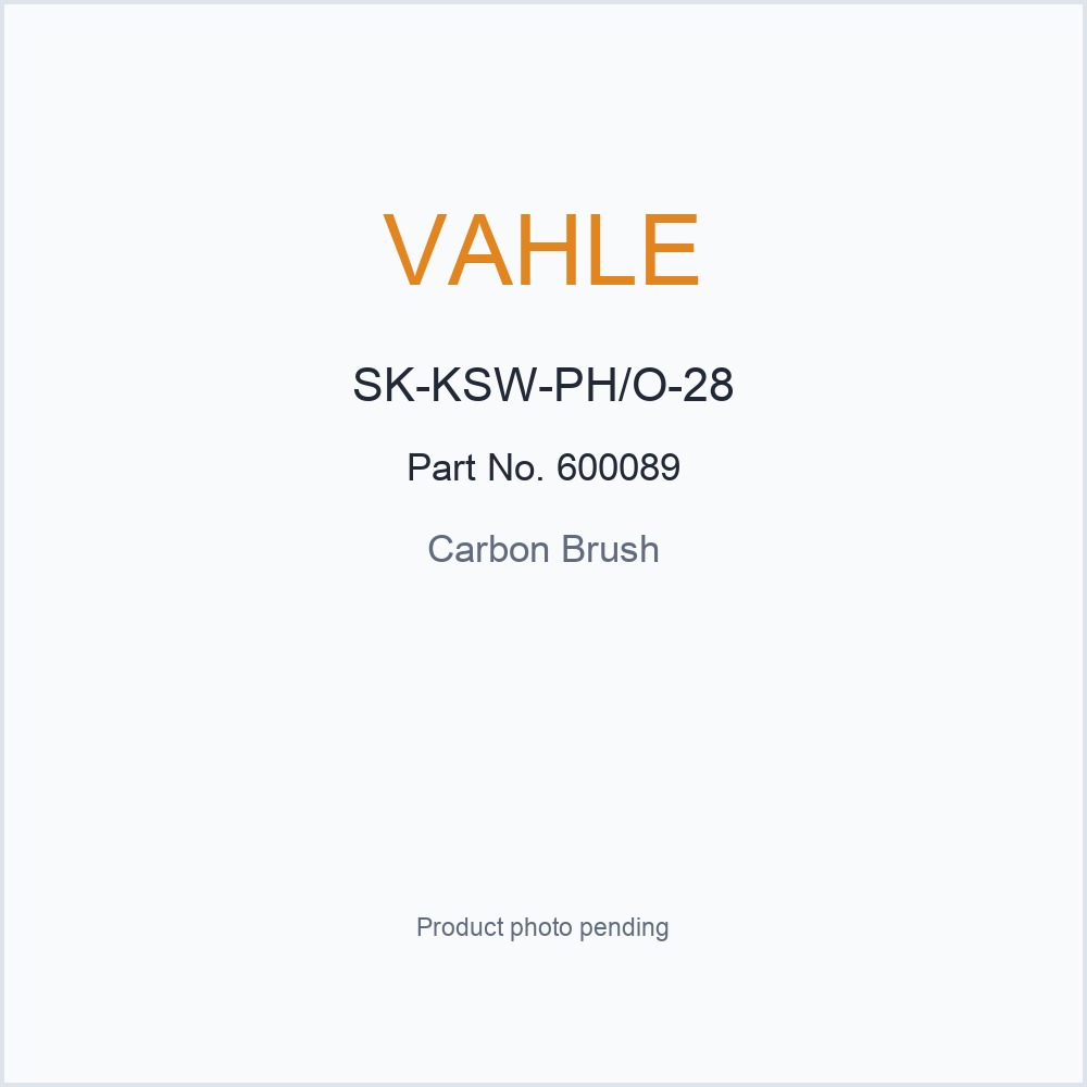 VAHLE SK-KSW-PH/O-28 600089 Carbon Brush
