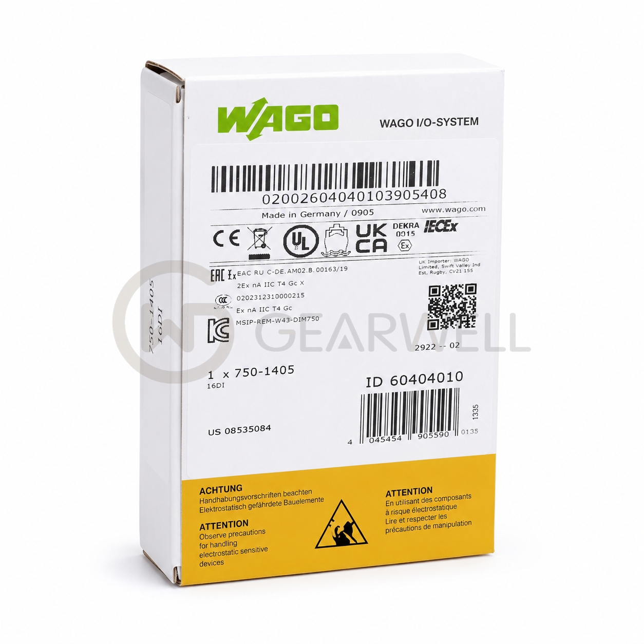 WAGO 750-1405 PLC Module industrial automation parts