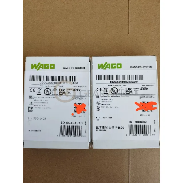 WAGO 750-1504 PLC I/O Module industrial automation parts image 1