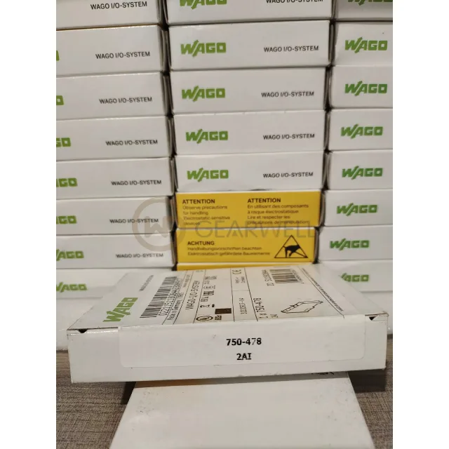 WAGO 750-478 PLC I/O Module industrial automation parts image 1