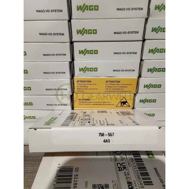 WAGO 750-557 PLC I/O Module industrial automation parts image 1