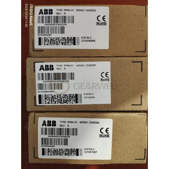 ABB RPBA-01 PLC I/O Module industrial automation parts image 2