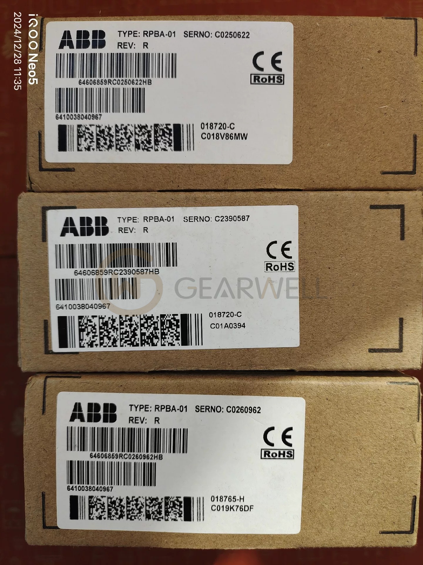 ABB RPBA-01 PLC I/O Module industrial automation parts image 2