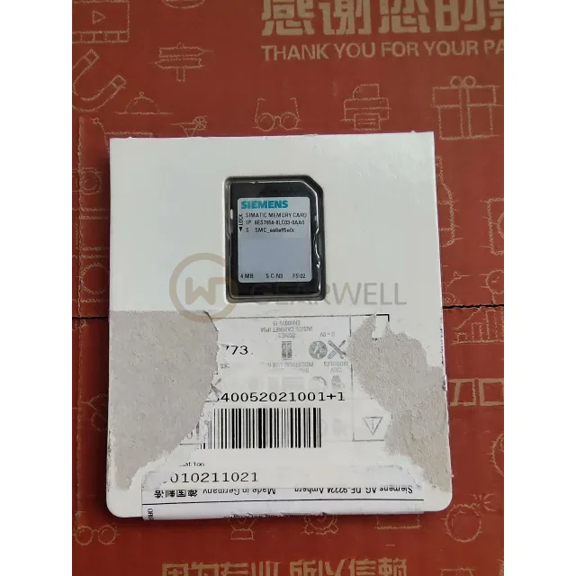 Siemens 6ES7954-8LC03-0AA0 Memory Card industrial automation parts image 2