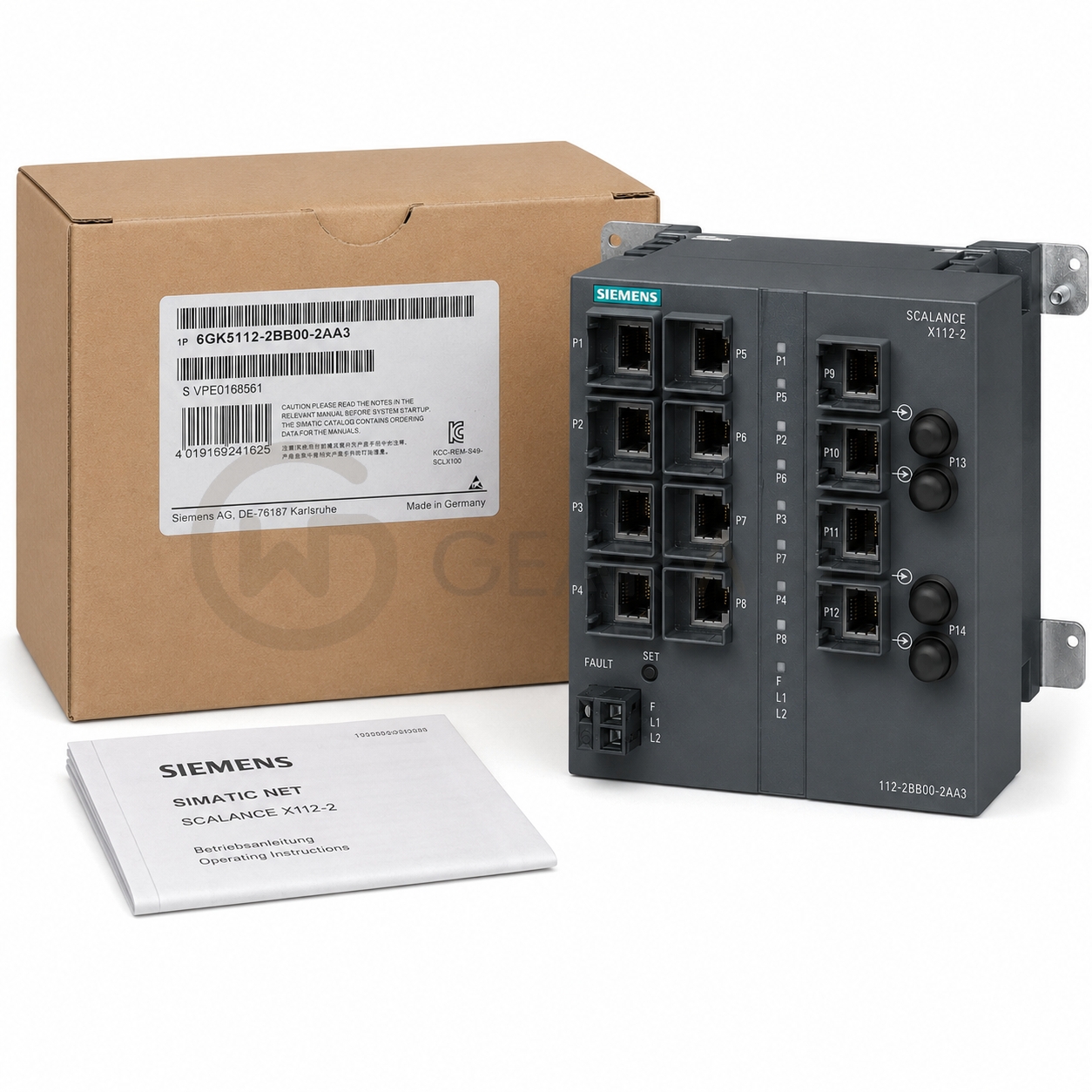 Siemens 6GK5112-2BB00-2AA3 Industrial Ethernet Switch industrial automation parts image 3