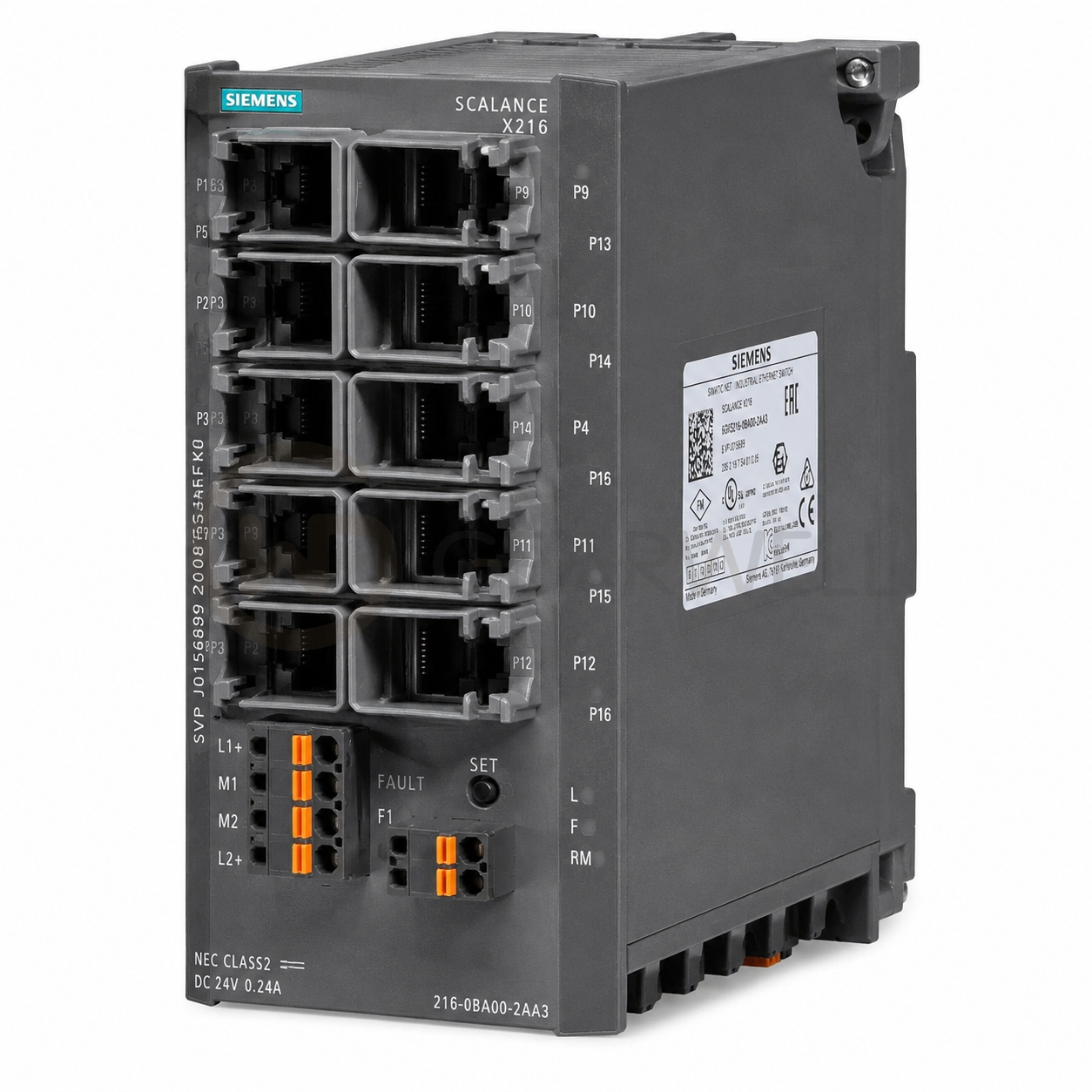 Siemens 6GK5216-0BA00-2AA3 Industrial Ethernet Switch industrial automation parts image 3