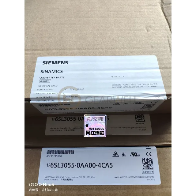 Siemens 6SL3055-0AA00-4CA5 Industrial Automation Part industrial automation parts image 2