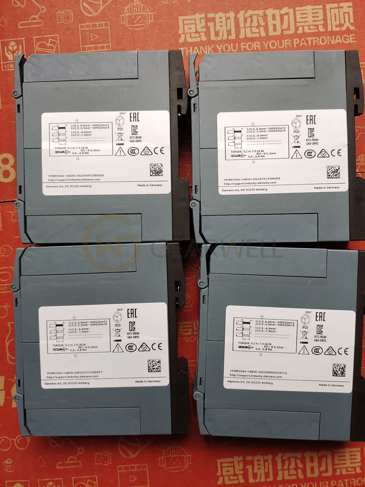 Siemens RP2540-1AB30 Safety Relay industrial automation parts image 2