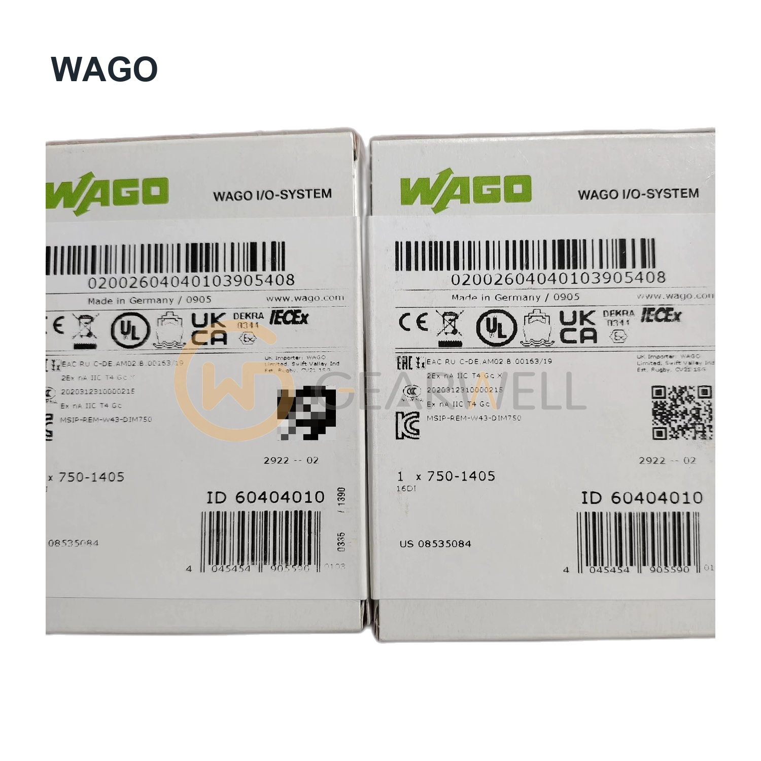 WAGO 750-1405 I/O Module industrial automation parts image 2