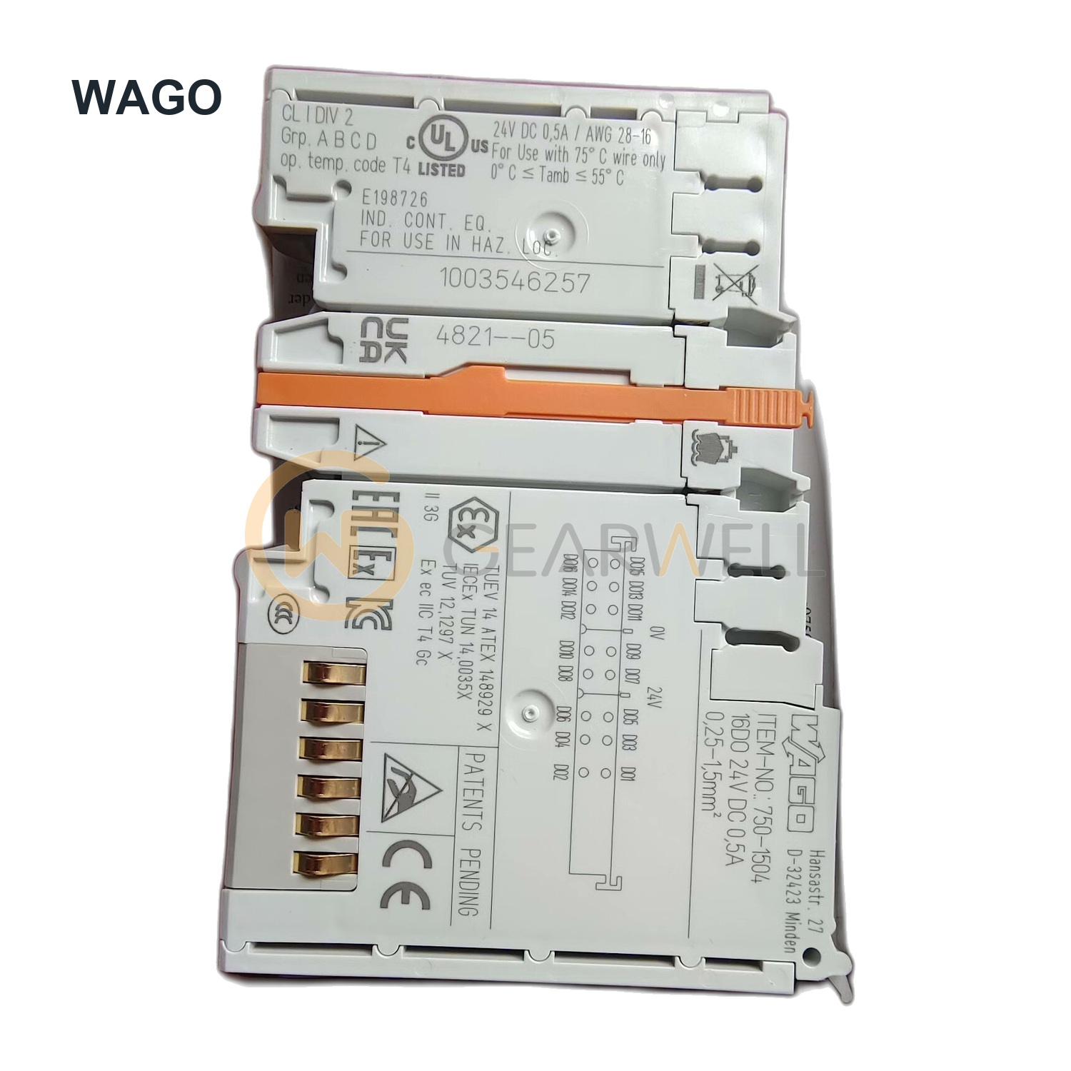 WAGO 750-1504 I/O Module industrial automation parts image 2