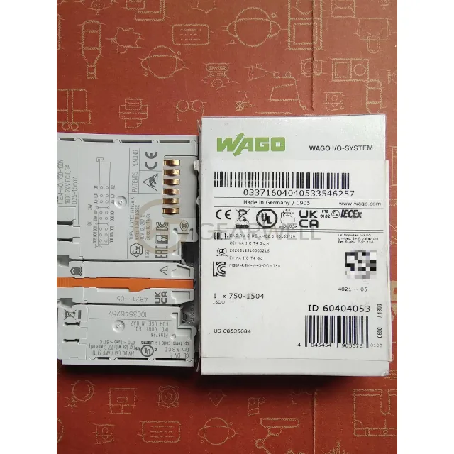 WAGO 750-1504 PLC I/O Module industrial automation parts image 2
