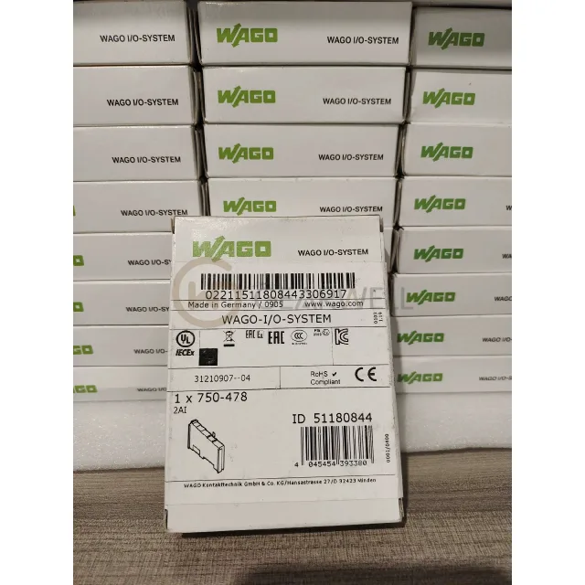 WAGO 750-478 PLC I/O Module industrial automation parts image 2
