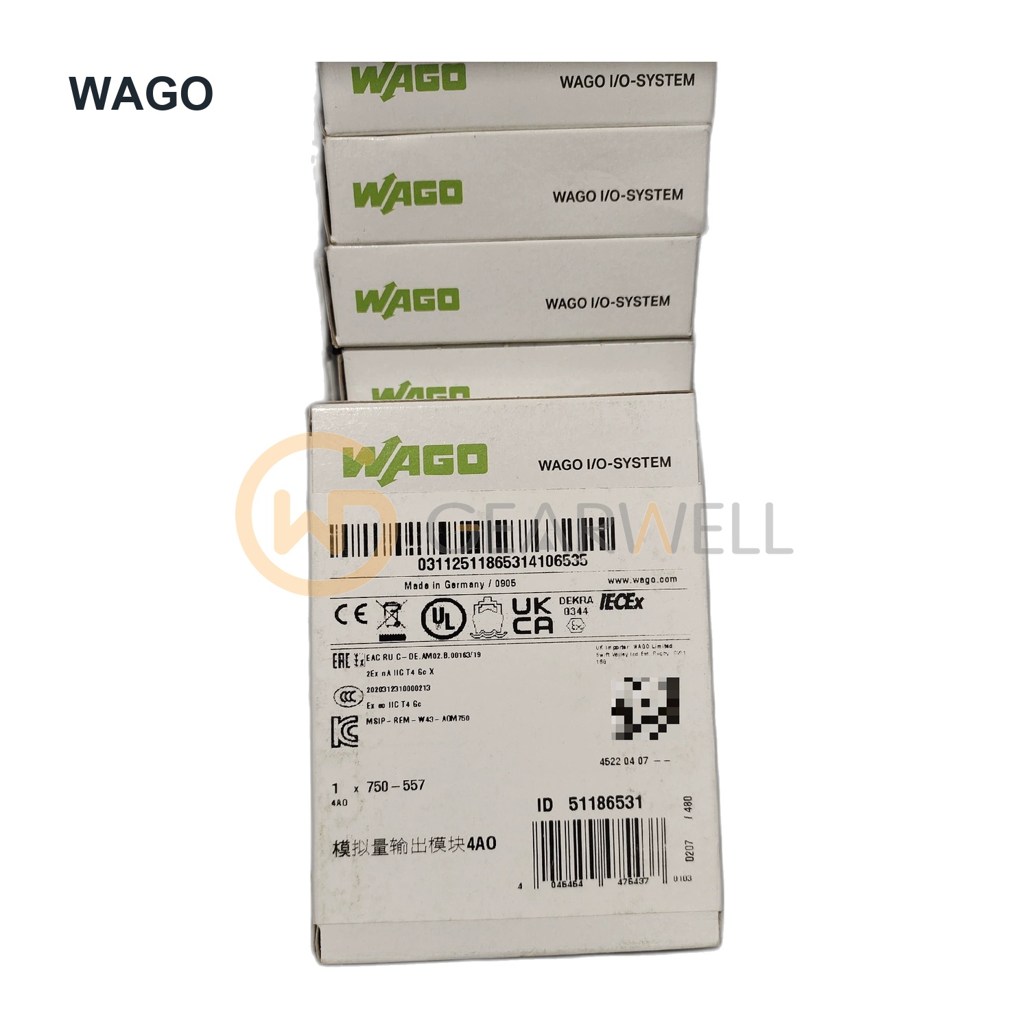 WAGO 750-557 I/O Module industrial automation parts image 2