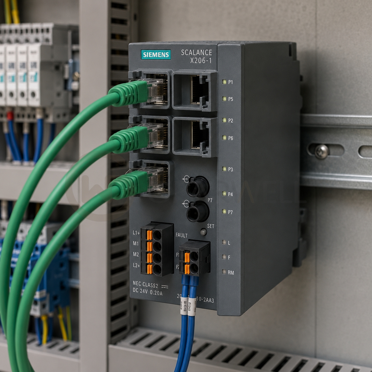 Siemens 6GK5206-1BB10-2AA3 Industrial Ethernet Switch industrial automation parts image 4