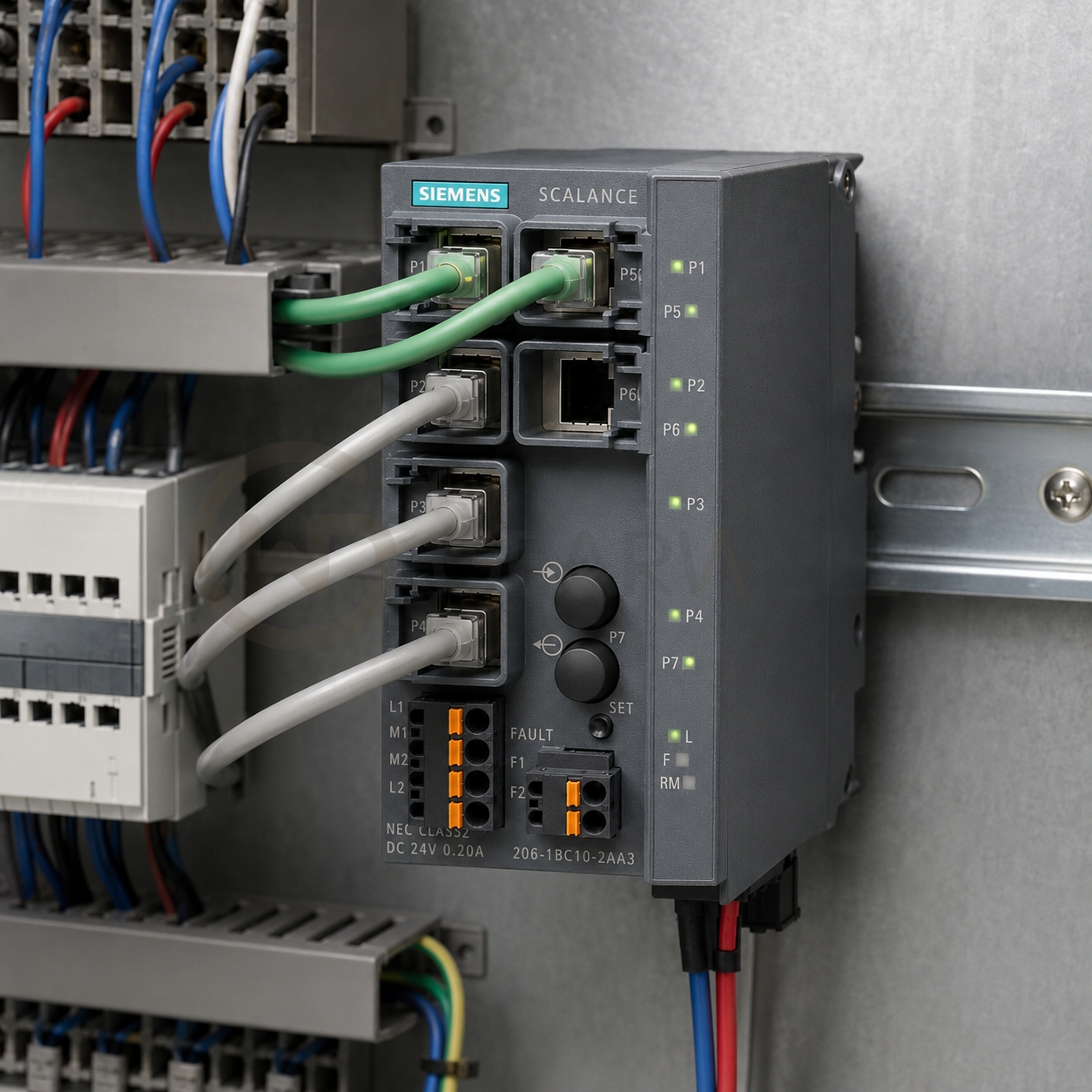 Siemens 6GK5206-1BC10-2AA3 Industrial Ethernet Switch industrial automation parts image 4