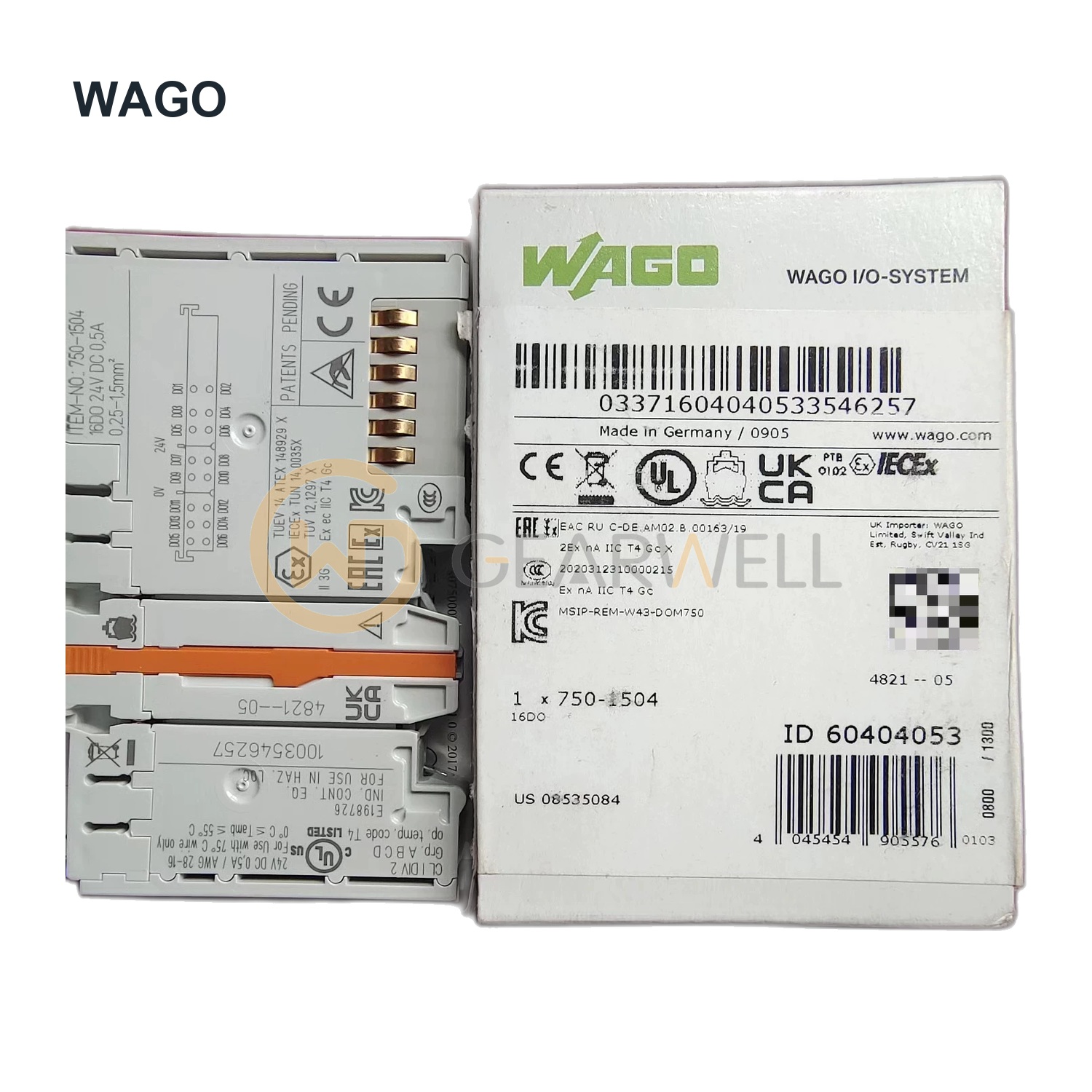 WAGO 750-1504 I/O Module industrial automation parts image 3