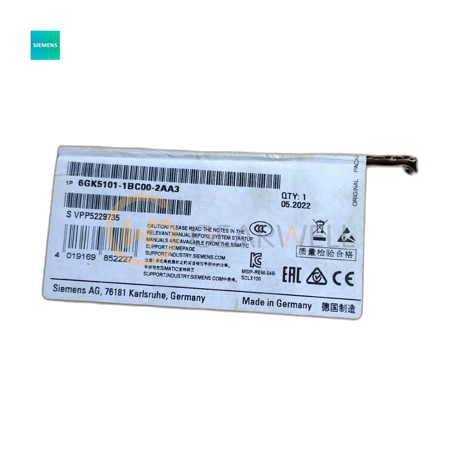 Siemens 6GK5101-1BC00-2AA3 Industrial Ethernet Switch industrial automation parts image 4