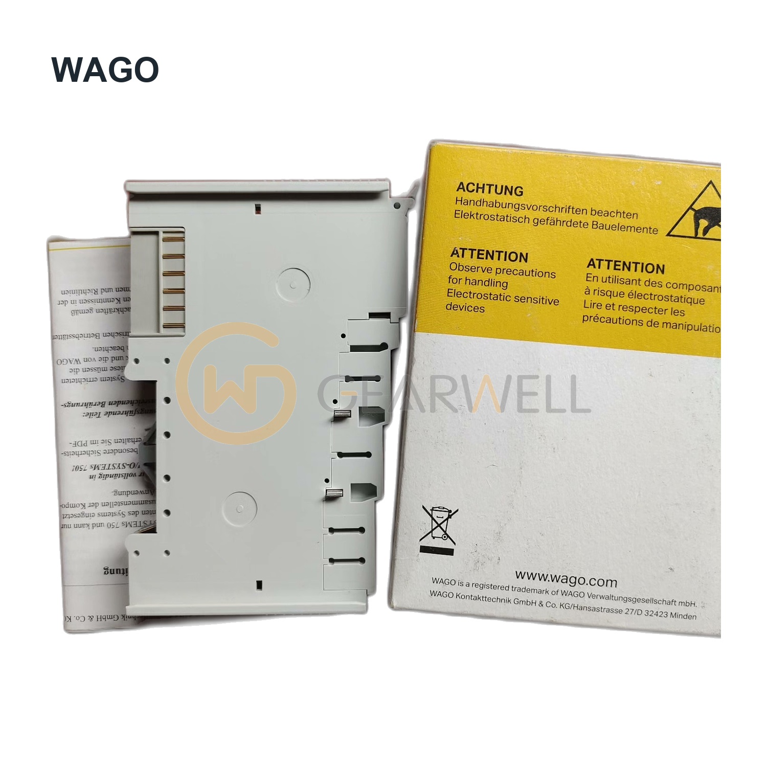 WAGO 750-1504 I/O Module industrial automation parts image 4