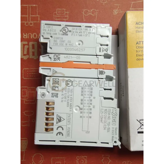 WAGO 750-1504 PLC I/O Module industrial automation parts image 4